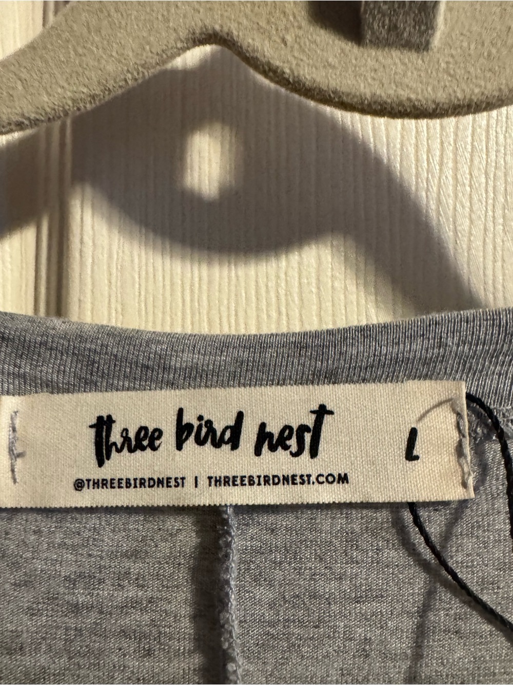 Three Bird Nest Light Gray Jumpsuit